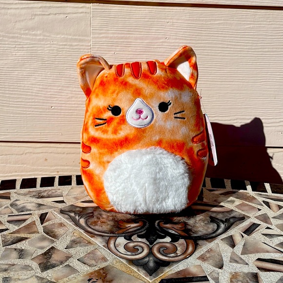 cat squishmallow orange